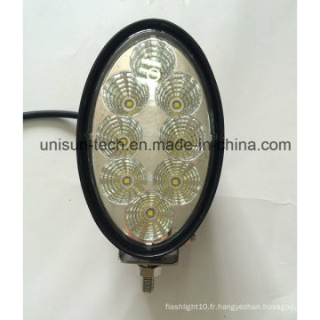 3000lm 12V 6 &quot;Oval 40W Auxiliary CREE LED Working Light